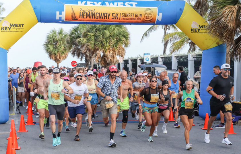 Hemingway 5K Sunset Run Paddle Board Race